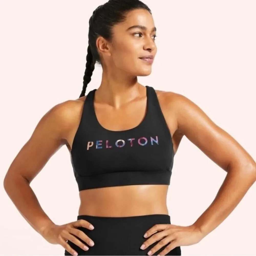 Peloton Strappy Sports Bra, Cadent, XS, Spin, Running, New! Retail $54